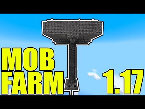 How To Make A Mob XP Farm | Minecraft 1.17 (Cliffs & Caves Update)