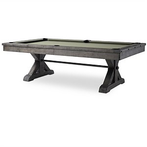 The 8' Slate Otis Pool Table by Plank & Hide | Family Leisure
