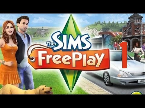 The Sims FreePlay Let's Play Part 1 - Tutorials
