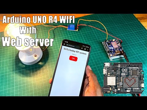 How to use the Arduino UNO R4 WIFI board step by step | Arduino UNO R4 WIFI with web server