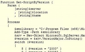 Executing scripts on multiple servers by SQL Server version and edition using PowerShell