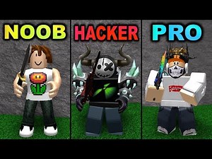 NOOB vs HACKER vs PRO (Roblox Knife Simulator)