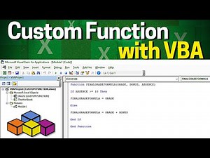 How to Use VBA to Create a Custom Excel Function Step by Step