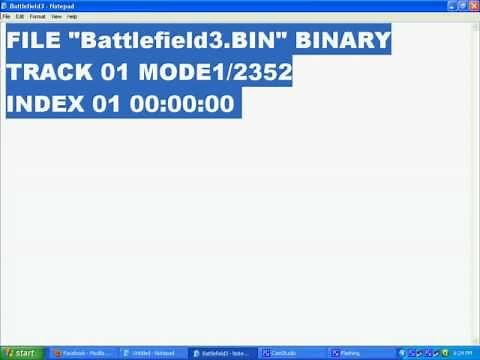 how to create .cue file