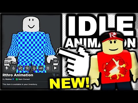 A new secret idle animation? THAT'S FREE!? (Roblox)