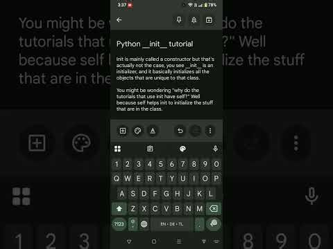 Part 2 of __init__ tutorial: how it works