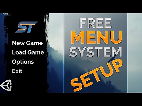 FREE Menu System - Setup Guide - Unity 2020