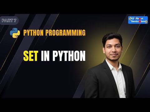 Python Set Tutorial for Beginners | Union, Intersection & Difference Explained