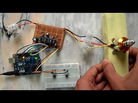 Sensorless brushless DC (BLDC) motor control with Arduino (DIY ESC)