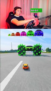Big & Small cars vs Big Wheels - BeamNG.drive #shorts #beamngdrive
