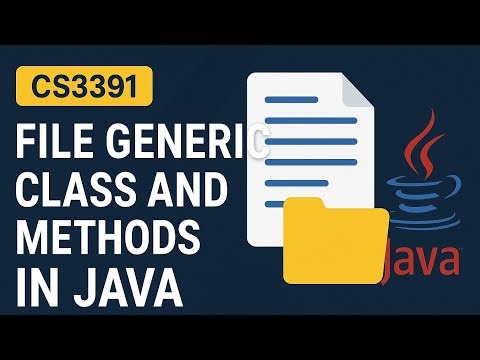 CS3391 OOPS Generics Class and Methods in java in Tamil 2025 short Explanation Lecture Video Tamil