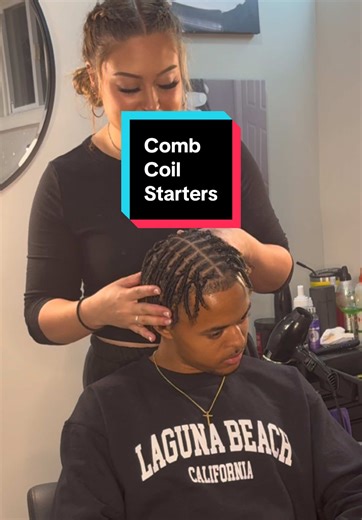 what’s up yall i have Jayden in the studio today for the first time 🥳 he decided he wanted to lock his hair up so today we installed some comb coil starters 🙂 i got the whole process on video for yall with results at the end 🤍 BOOK TODAY LINK IN BIO ✅ #fyp #foryou #explore #hair #hairstylist #atl #atlanta #atlhairstylist #braids #twists #retwist #twostrand #plaits #starterlocs #hairtutorials #hairbyellianaa