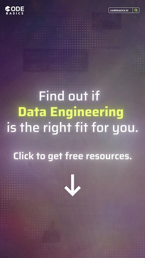 59K views | Curious about data engineering? 樂 Find out if it’s the highest‑paid data role, how easy it is to land a job in 2025 and whether it’s future‑proof. With AI and cloud making data engineering one of the most in‑demand careers, our free videos and resources help you explore the field. Take a free suitability test, optimise your resume & LinkedIn and see why thousands rate us 5/5! | Codebasics | Facebook