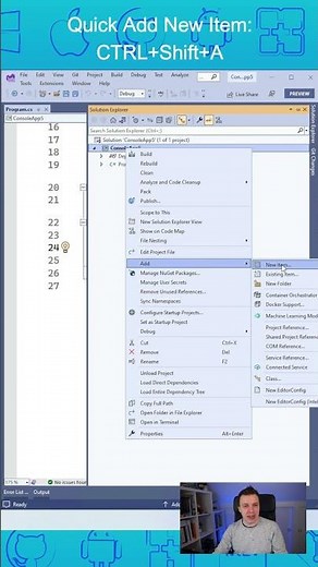 Add Multiple New Files & Folders at Once with Quick Add in VS 2022