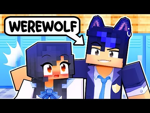 The NEW WEREWOLF in Minecraft School!