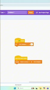 How to make a simple clicker game!! #scratch #scratchtutorial