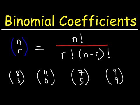 How To Evaluate Binomial Coefficients