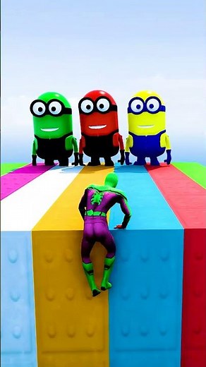 GTA 5 Epic Water Ragdolls | Spider-Man Jumps / Fails ep.14351 #shorts