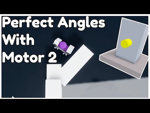 Perfect Motor Lock Angles With Motor 2s || Roblox Plane Crazy