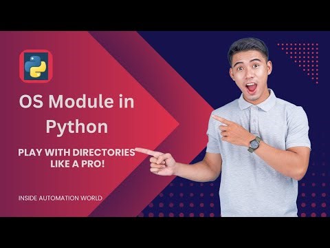 OS Module in Python | Work with Directories in Python