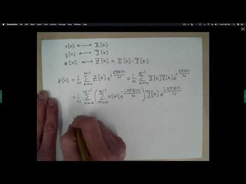 Circular Convolution Property of the Discrete Fourier Transform