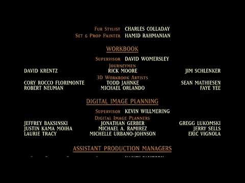 Dinosaur End Credits