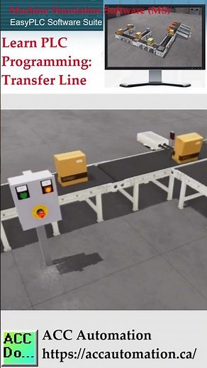 Learn PLC Programming with EasyPLC Transfer Line
