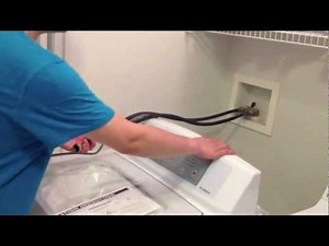 How to Install a Washing Machine