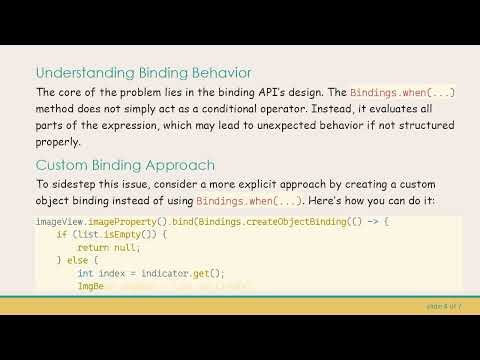 Solving the IndexOutOfBoundsException in JavaFX: Understanding FXML Bindings