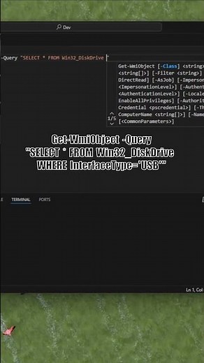 Basic PowerShell Script, Detect USB Drive Connection #sysadmin #powershell #techtips #scripting