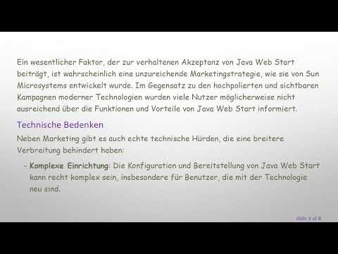 Verstehen der Einwände gegen Java Web Start: Warum es modernen Alternativen hinterherhinkt