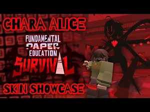 Chara Alice Skin Showcase | FPE:S REMASTERED (Roblox)