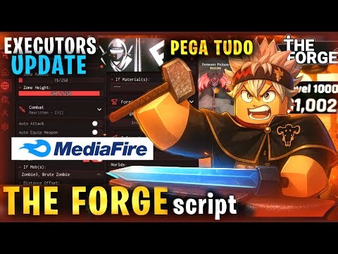 THE FORGE SCRIPT SEM KEY 🔥 - Auto Forge, Instant Kill, Auto Mine, Ore Spawner + Delta Executor!🥷🏻