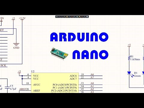 Arduino Nano Schematic on Altium (TIME LAPSE)
