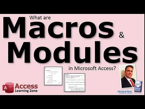 What are Macros & Modules in Microsoft Access?