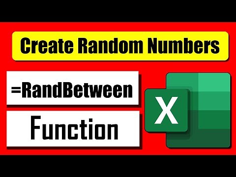 How To Use Randbetween Function In Excel