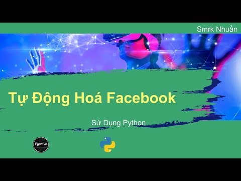 Điều Khiển Facebook Với Python Selenium | python cho người mới