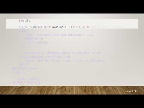 How to Write a MySQL Query to Find Records with Consecutive Available Slots