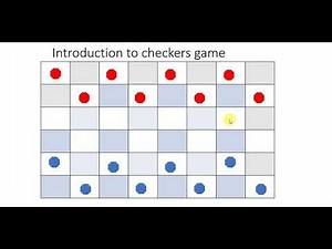 Machine Learning Checkers game class 5