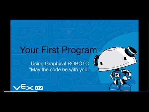 Your 1st VEX IQ Program with Graphical RobotC