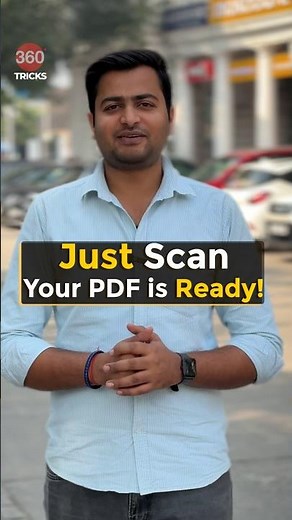How to scan and send PDF in WhatsApp #shorts #whatsapp #pdf #scan #tipsandtricks #howto #techtips