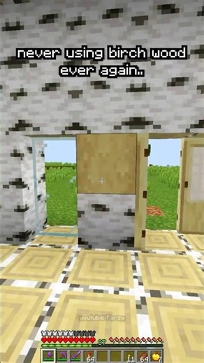 never using birch wood ever again..