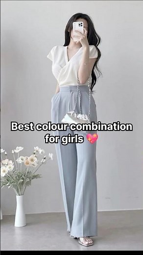 Best Colour combination for girls💖#ootd #fashion #viral #trending #colour #combo #shortvideo #shorts