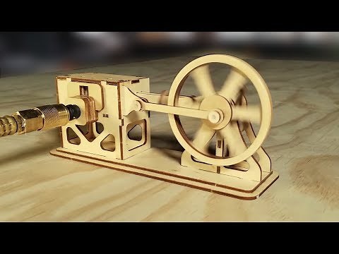 How a Steam Engine works (Fully Animated)