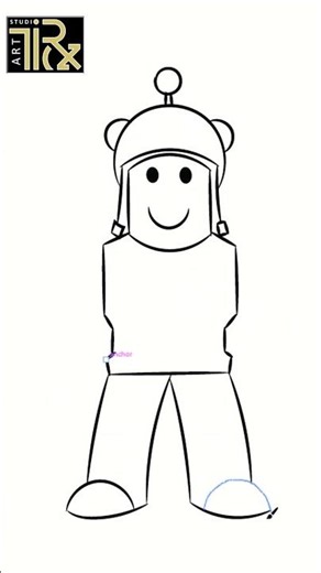 DA 428a how to draw a roblox character