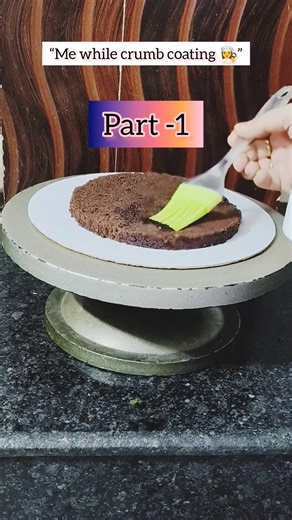 How to Crumb Coat a Cake | Step-by-Step whipped cream Tutorial for Beginners #BakingForBeginners