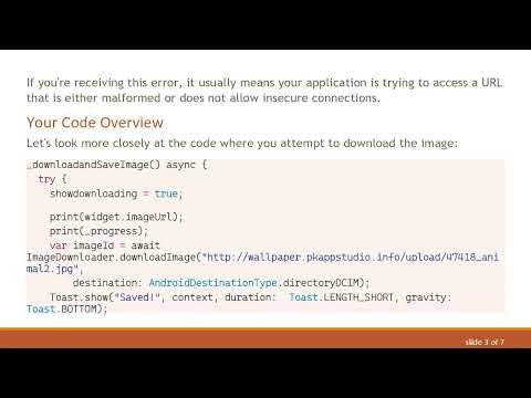 Solving the PlatformException(400, HTTP status code error.) in Flutter