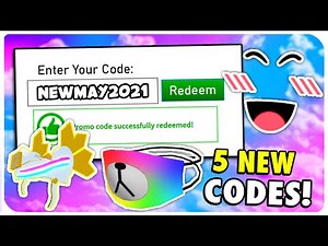 2021 *ALL 5 NEW* ROBLOX PROMO CODES! MAY (WORKING)