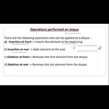 Types of Deque in Data Structure | Double Ended Queue in Data Structure #pythondatastructures