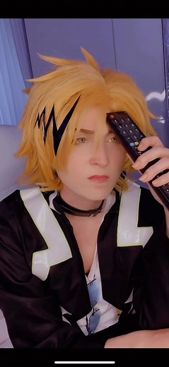 Replying to @Denki.Darling THE POWER OF LOVE 🏆 P1 #denki #denkikaminari #denkicosplay #monomacosplay #kenjikaminari #denkisdad #denkismom